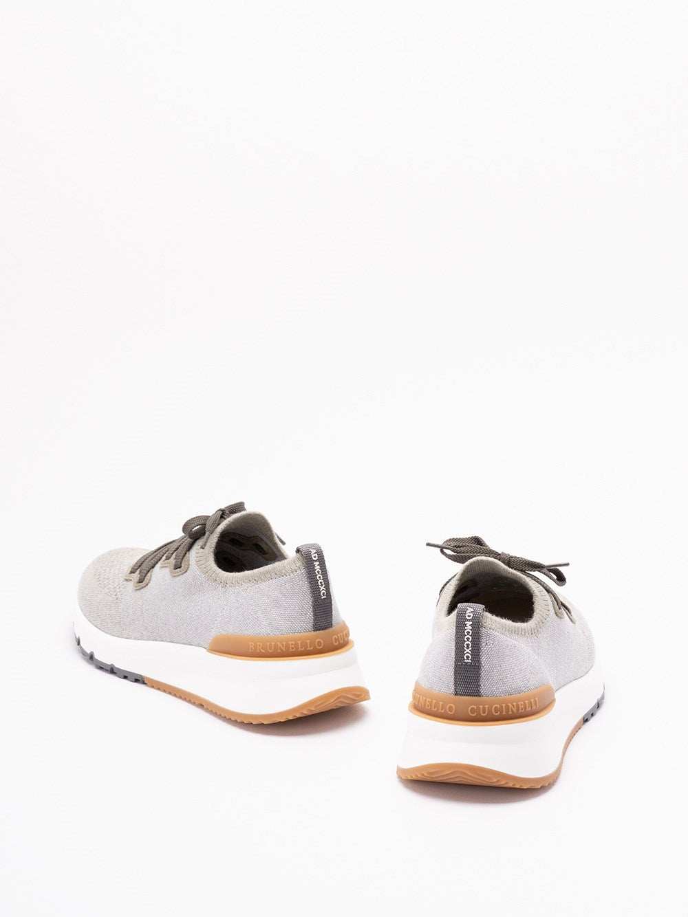 Brunello Cucinelli Men Knit Sneakers