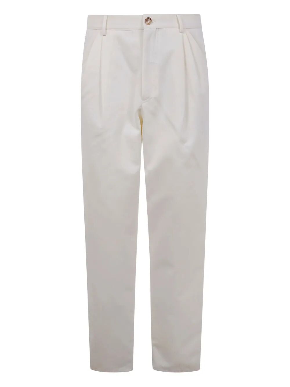 Brunello Cucinelli Men Double Piences Chino Trousers
