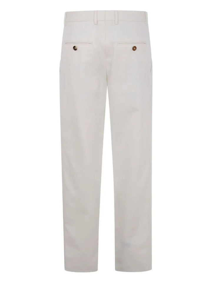 Brunello Cucinelli Men Double Piences Chino Trousers