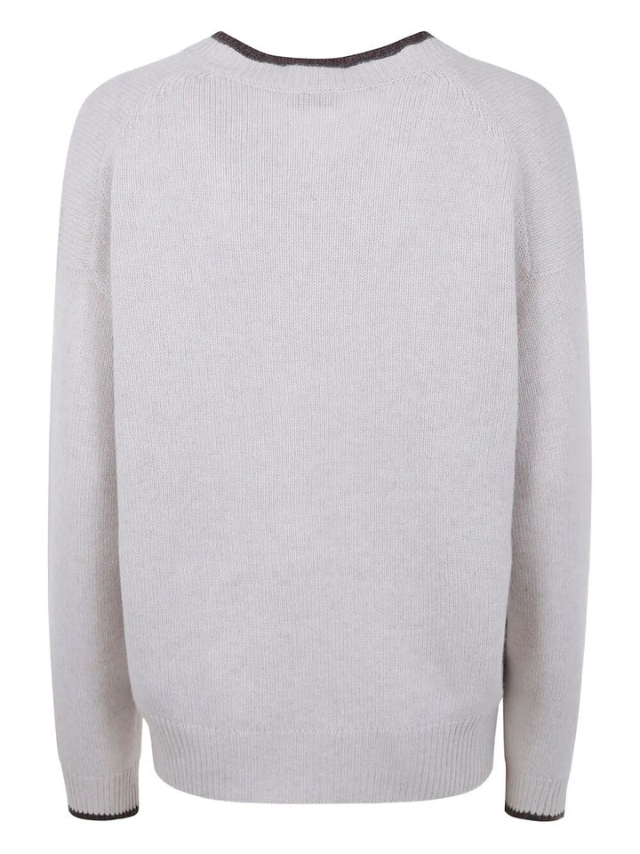 Brunello Cucinelli Women Cashmere V Neck Sweater