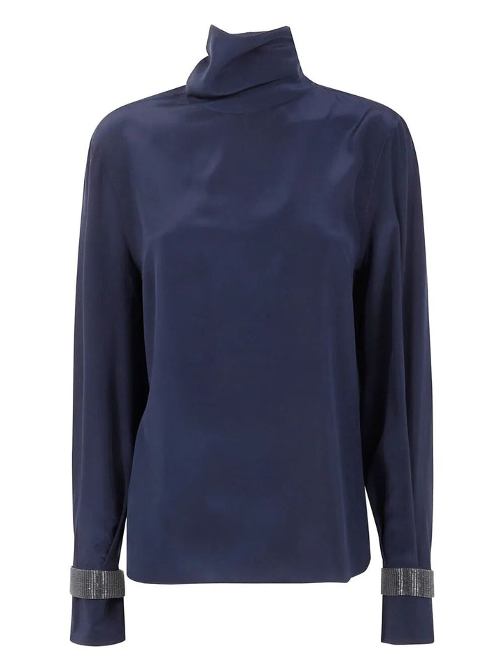 Brunello Cucinelli Women Turtle Neck Blouse