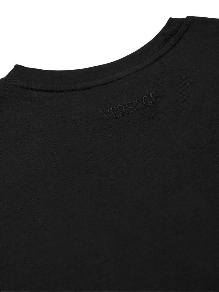 Versace Women Safety Pin Draped T-Shirt