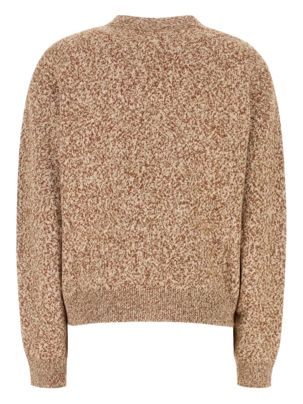 Versace Women Mouliné Cashmere-Blend Knit Boxy Cardigan