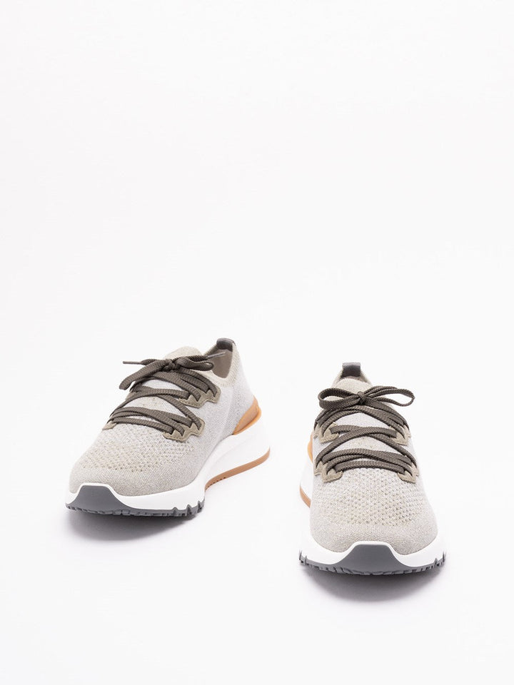 Brunello Cucinelli Men Knit Sneakers