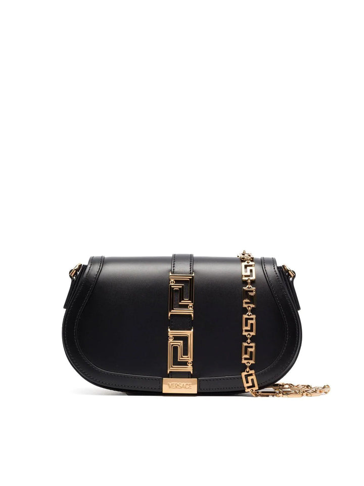 Versace Women Cow Leather Crossbody Bag