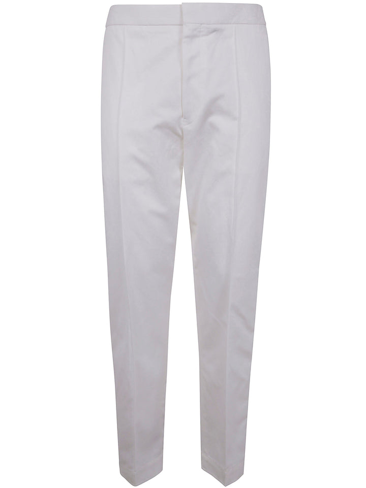 Zegna Men Cotton Linen And Silk Pants