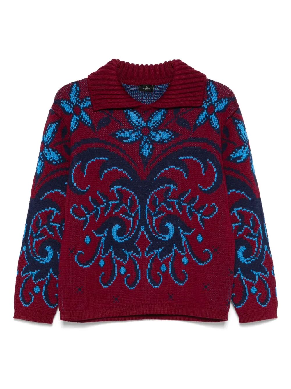 Etro Women Patterned Wool Sweater