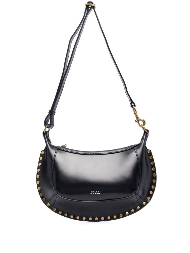 Isabel Marant Women Oskan Moon Studded Shoulder Bag