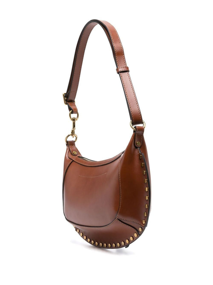 Isabel Marant Women Oskan Moon Studded Shoulder Bag