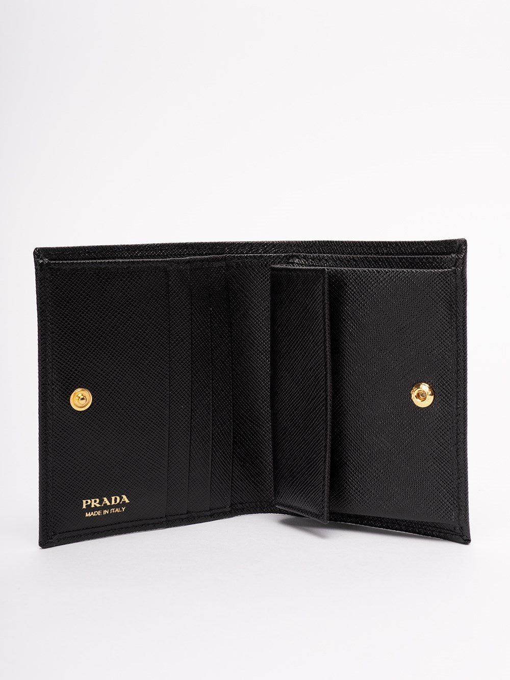Prada Women Small Saffiano Leather Wallet
