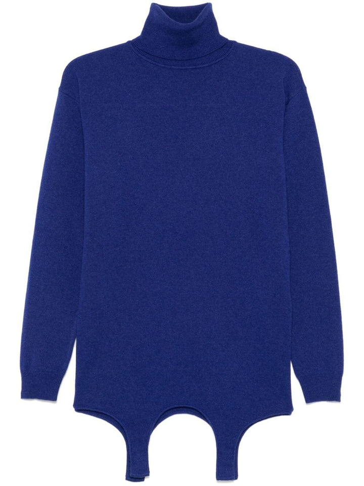 Saint Laurent Women Turtleneck Garter Sweater