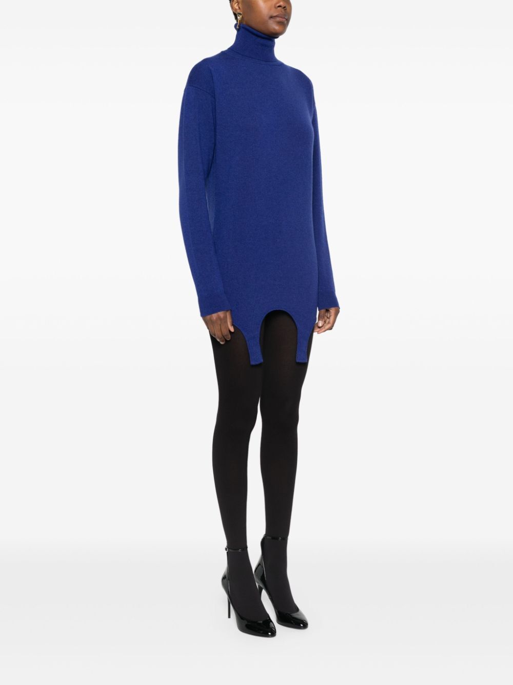 Saint Laurent Women Turtleneck Garter Sweater