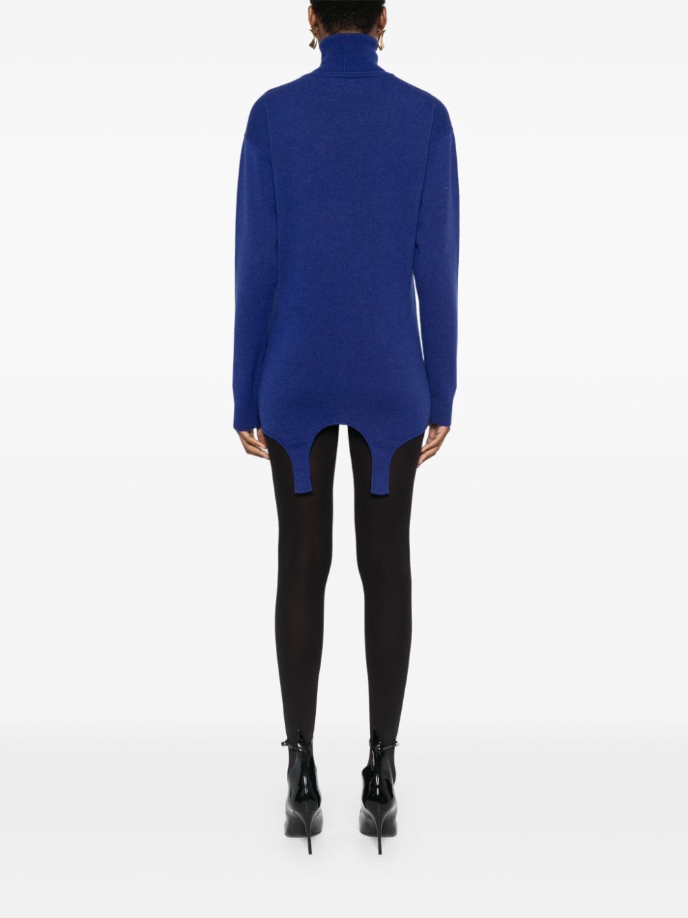 Saint Laurent Women Turtleneck Garter Sweater