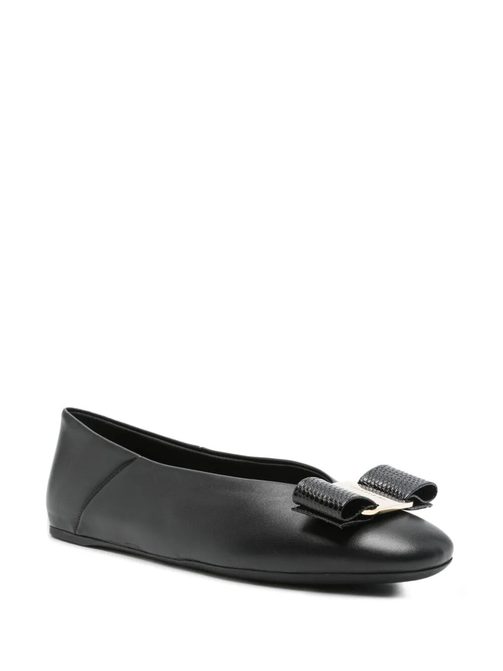 Ferragamo Women Nappa Leather Vanna Ballerinas