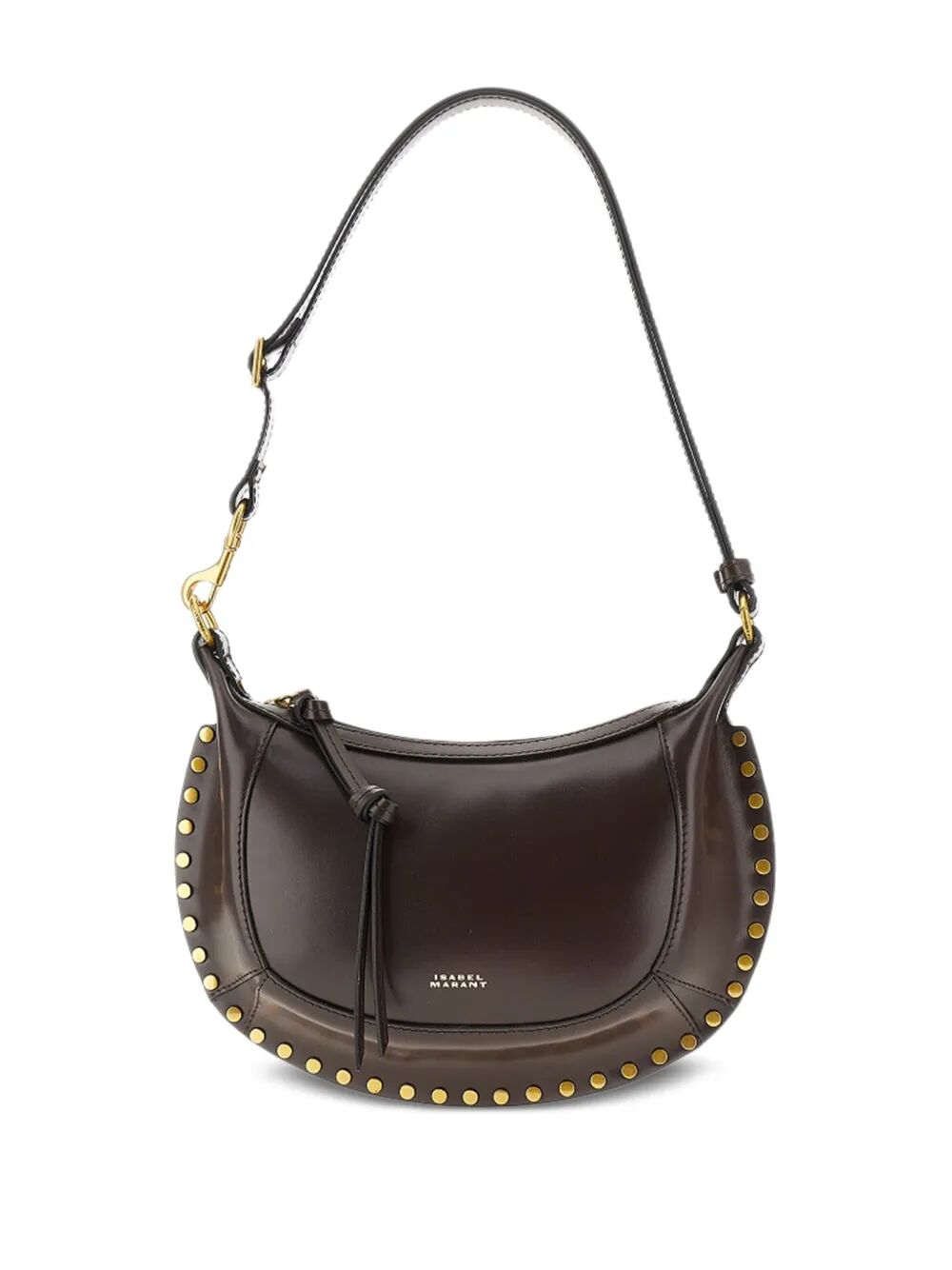 Isabel Marant Women Oskan Moon Studded Shoulder Bag