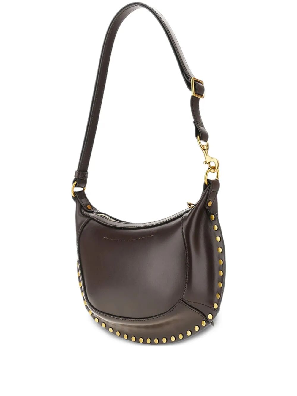 Isabel Marant Women Oskan Moon Studded Shoulder Bag