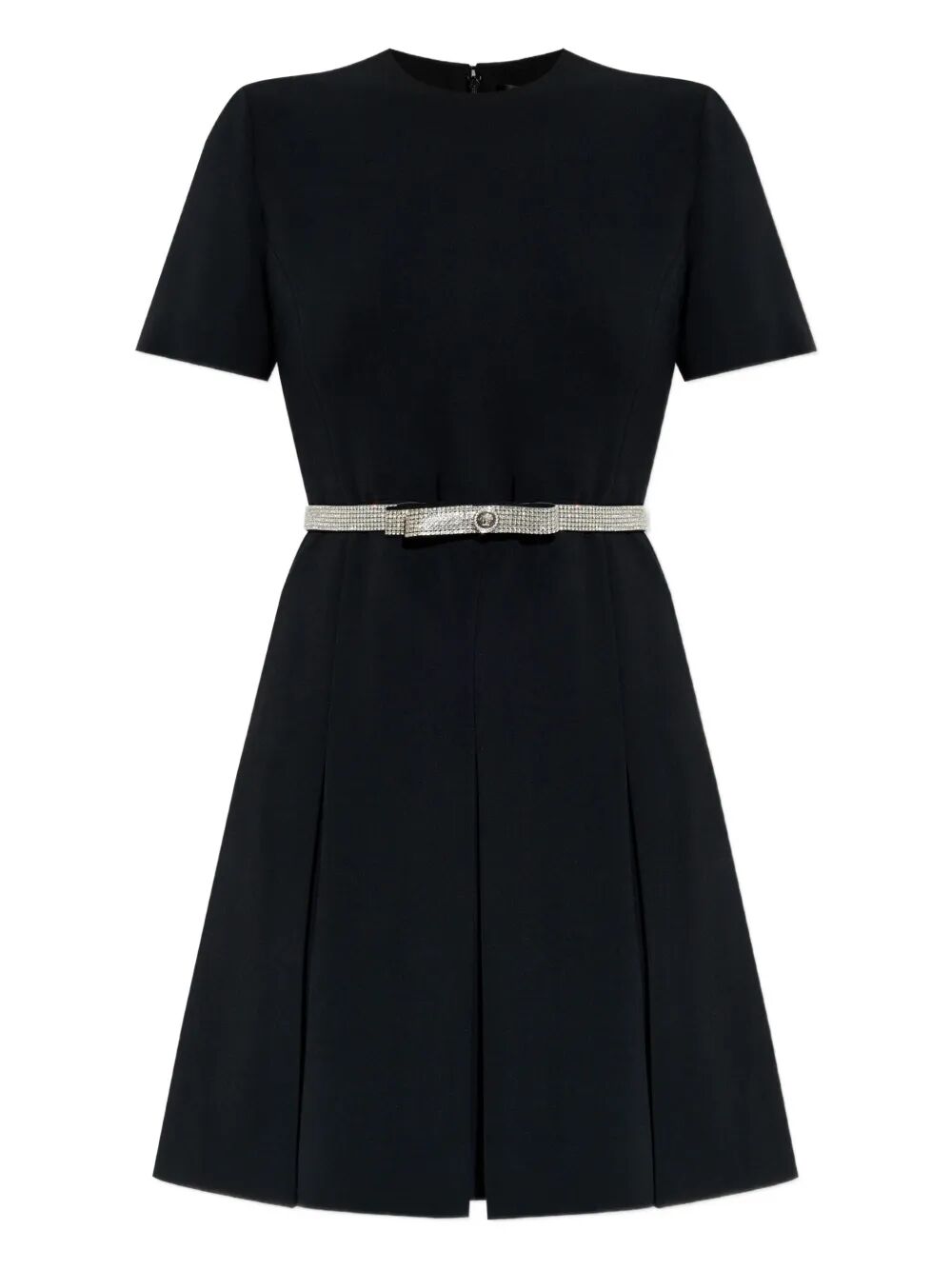 Versace Women Crystal-Embellished Belt Cocktail Dress