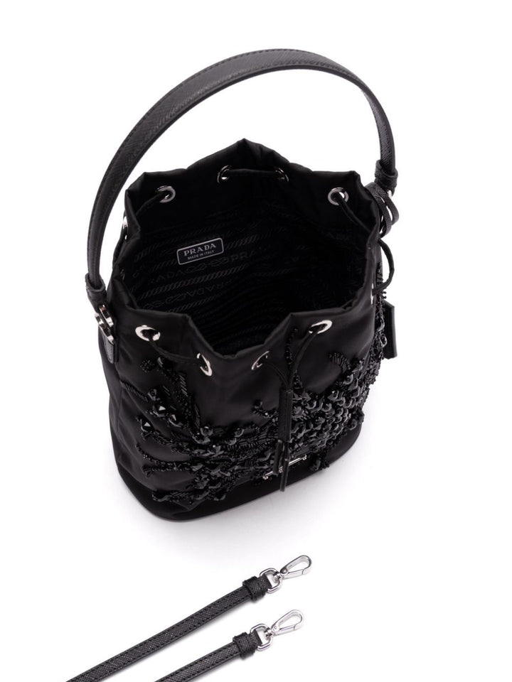 Prada Women Mini Bag Con Ricami