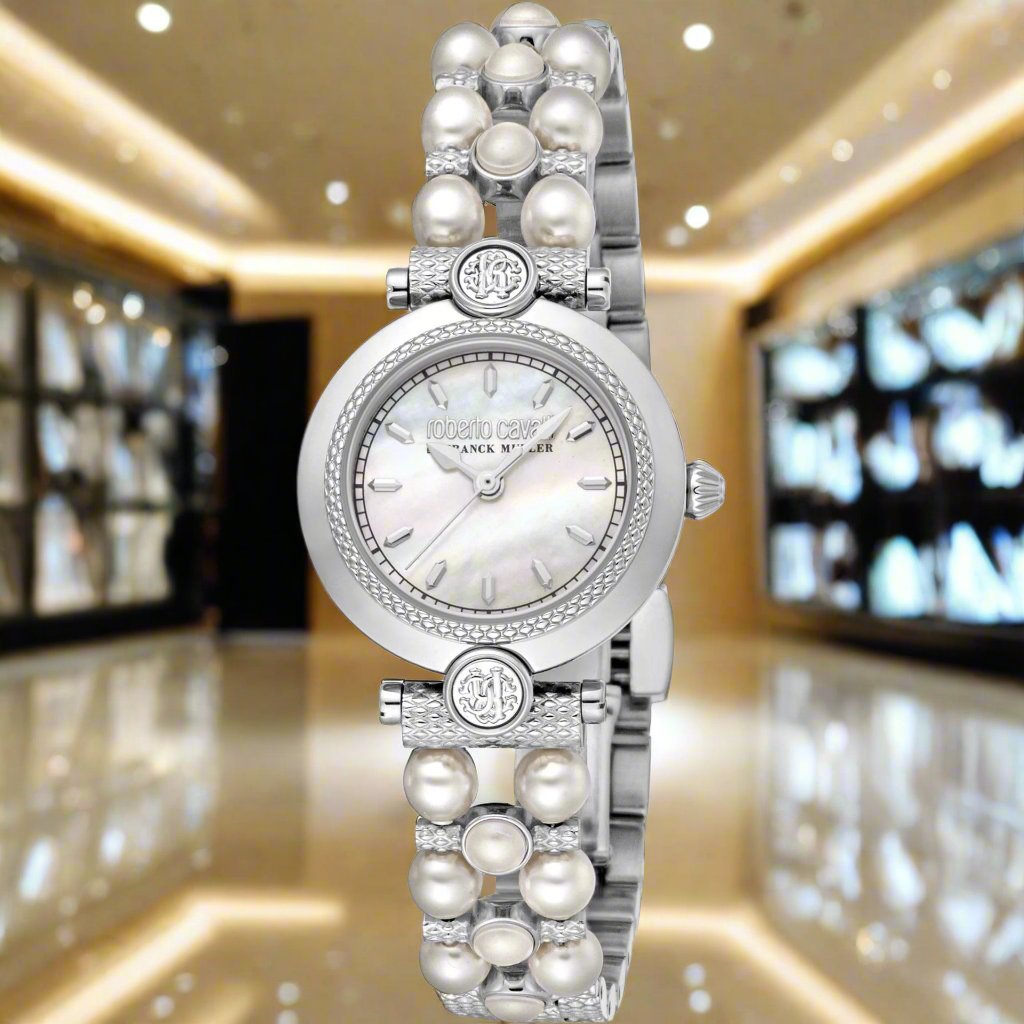 Roberto Cavalli By Franck Muller women's silver Watches