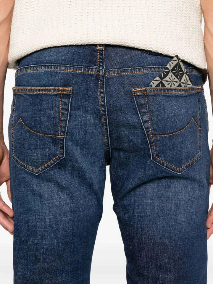 Jacob Cohen Men `Nick` 5-Pocket Slim Fit Pants