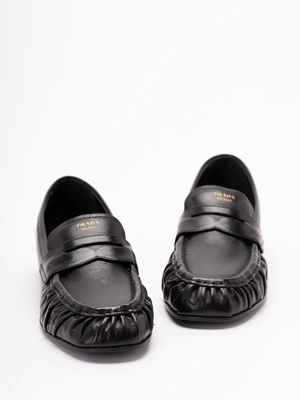 Prada Women Leather Loafers