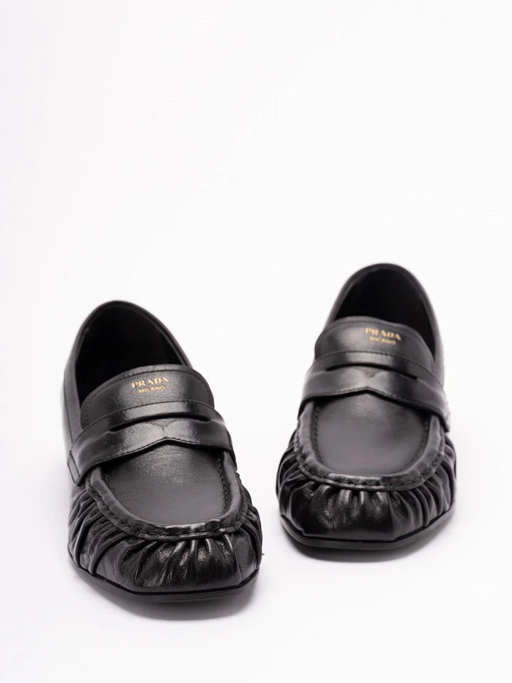 Prada Women Leather Loafers