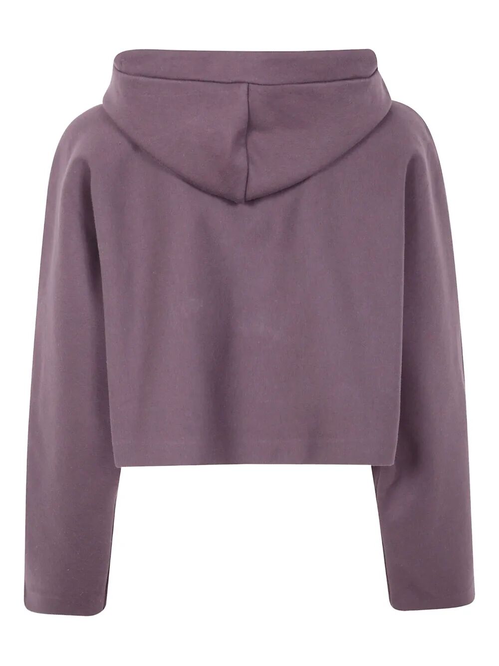 Purple hoodie on a white background