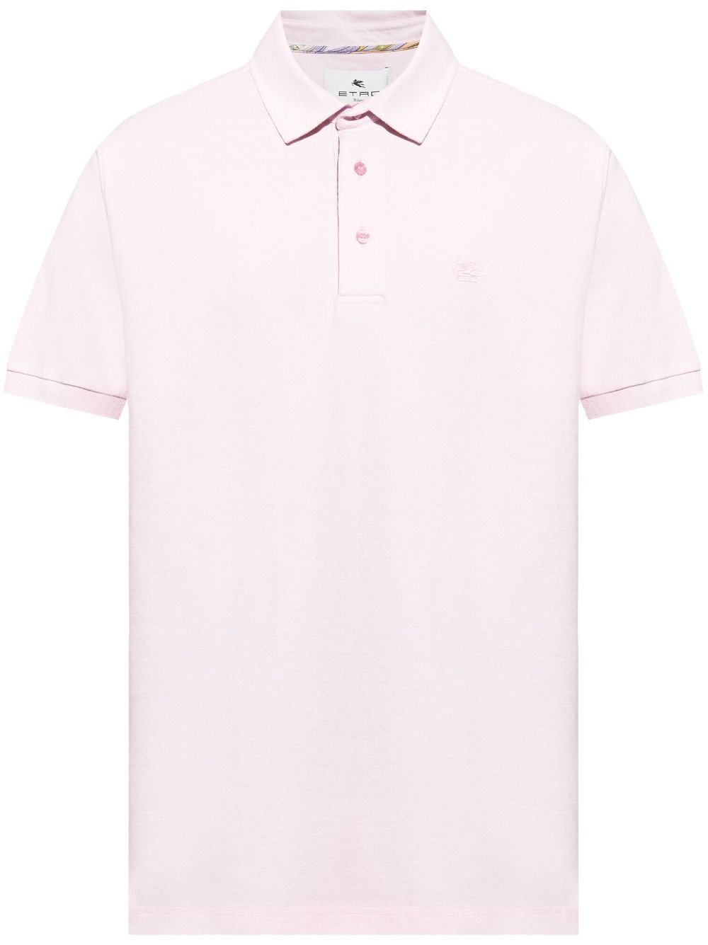 Etro Men Pegaso-Embroidered Polo Shirt