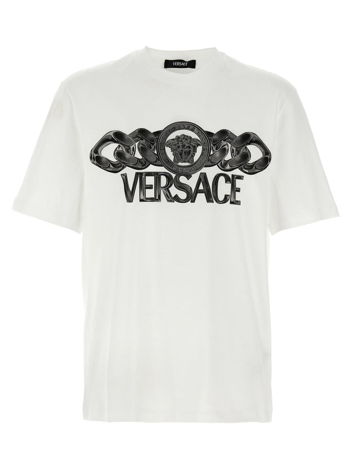 Versace Men 'Medusa' Logo Print T-Shirt