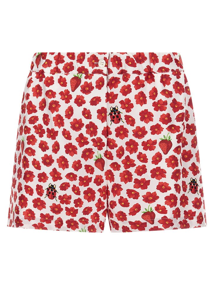 Versace Women 'Strawberry Garden' Shorts