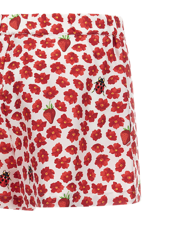 Versace Women 'Strawberry Garden' Shorts