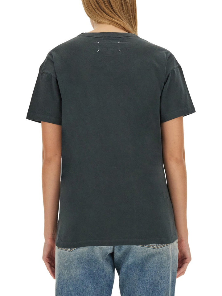 Maison Margiela Women T-Shirt With Logo