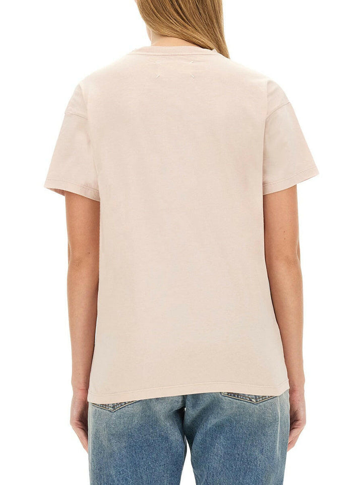 Maison Margiela Women T-Shirt With Logo