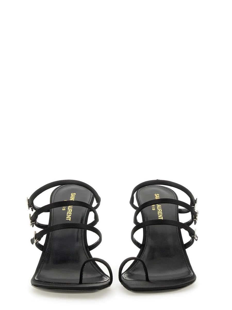 Saint Laurent Women Leather Sandal