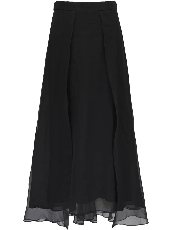 Brunello Cucinelli Women Long Flared Skirt