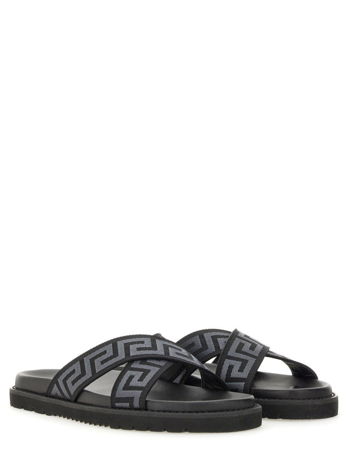Versace Men Sandal With Logo