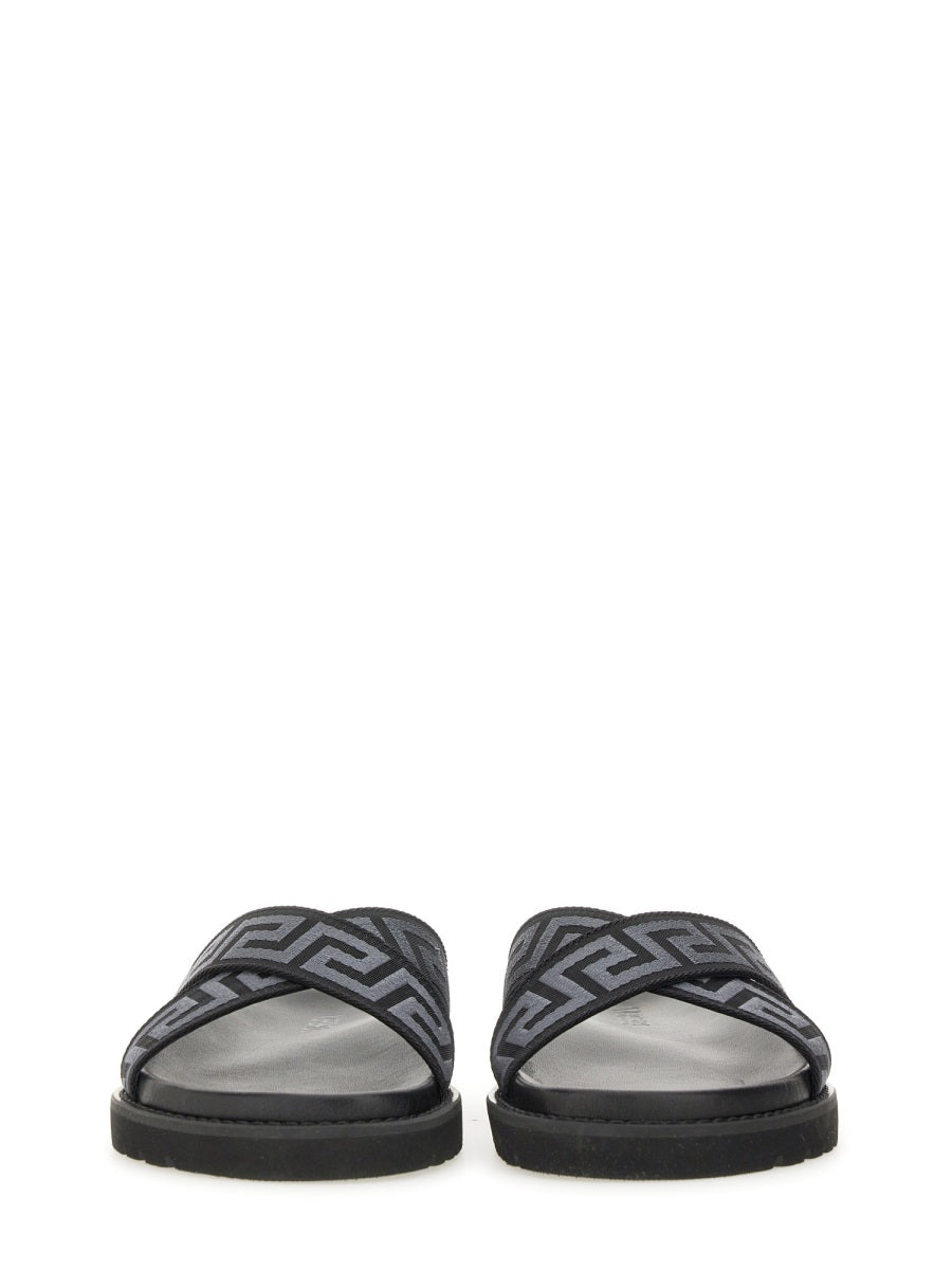 Versace Men Sandal With Logo