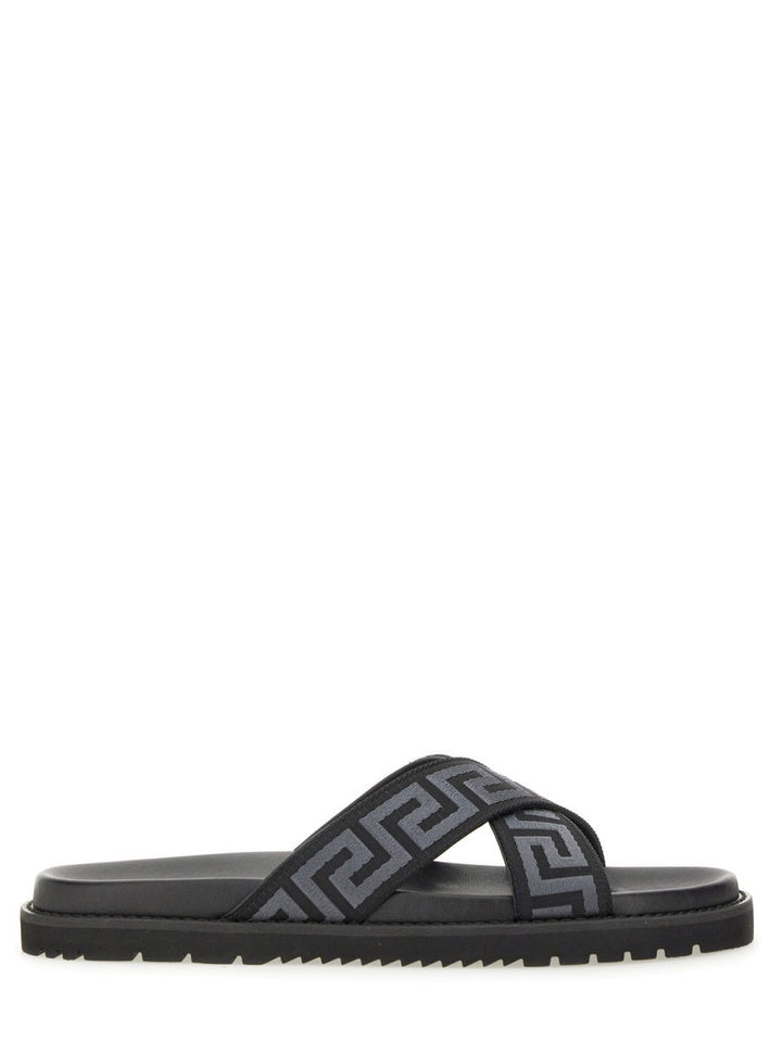 Versace Men Sandal With Logo