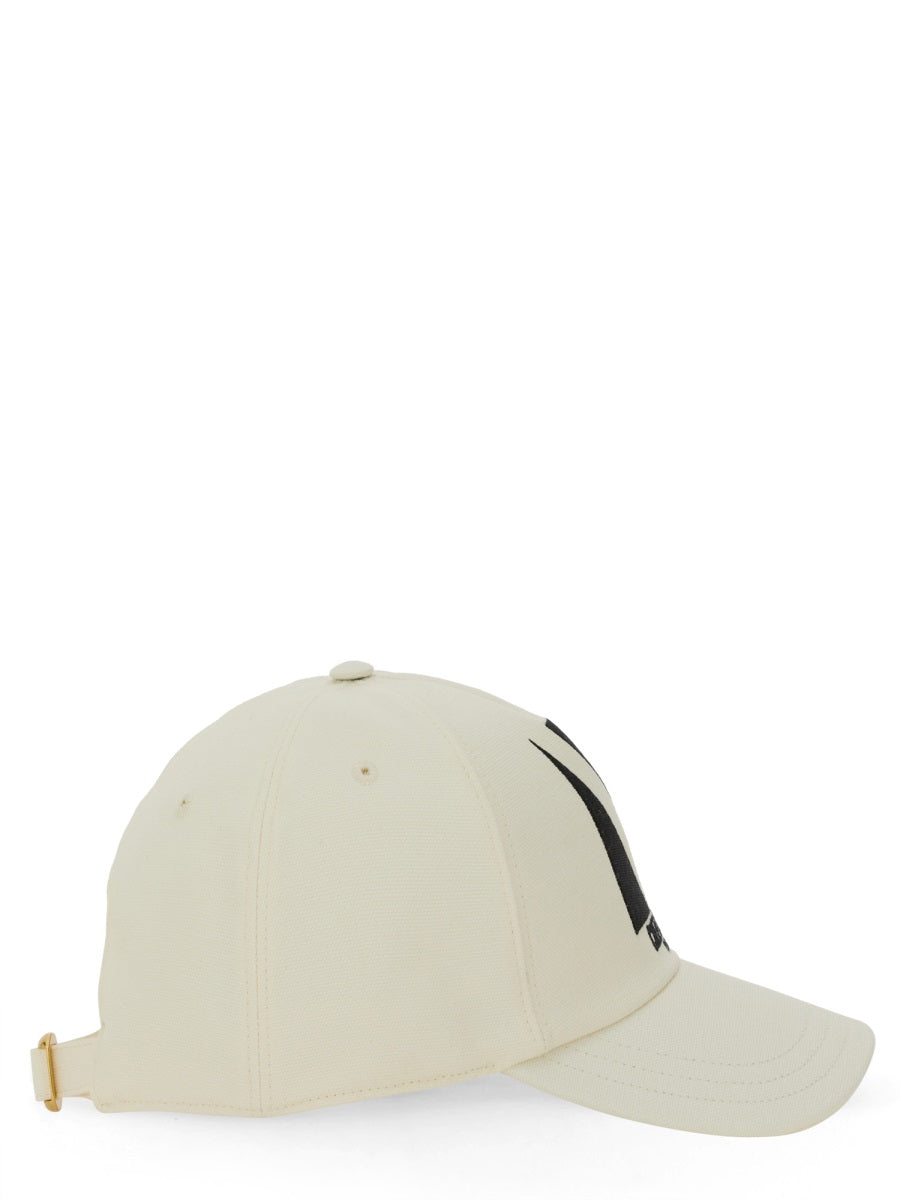 Valentino Garavani Men "Chez Valentino" Embroidered Baseball Cap