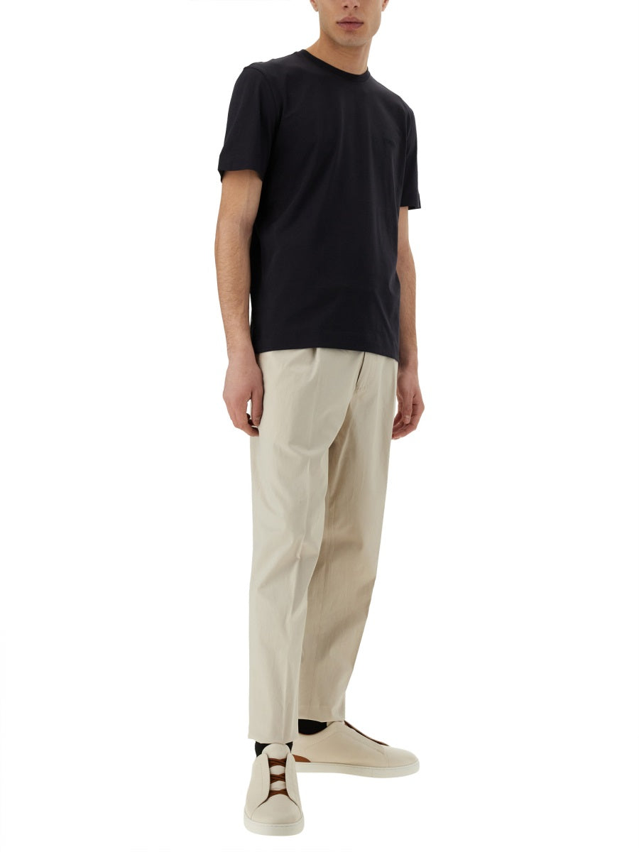 Zegna Men Cotton T-Shirt
