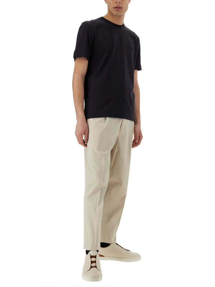 Zegna Men Cotton T-Shirt