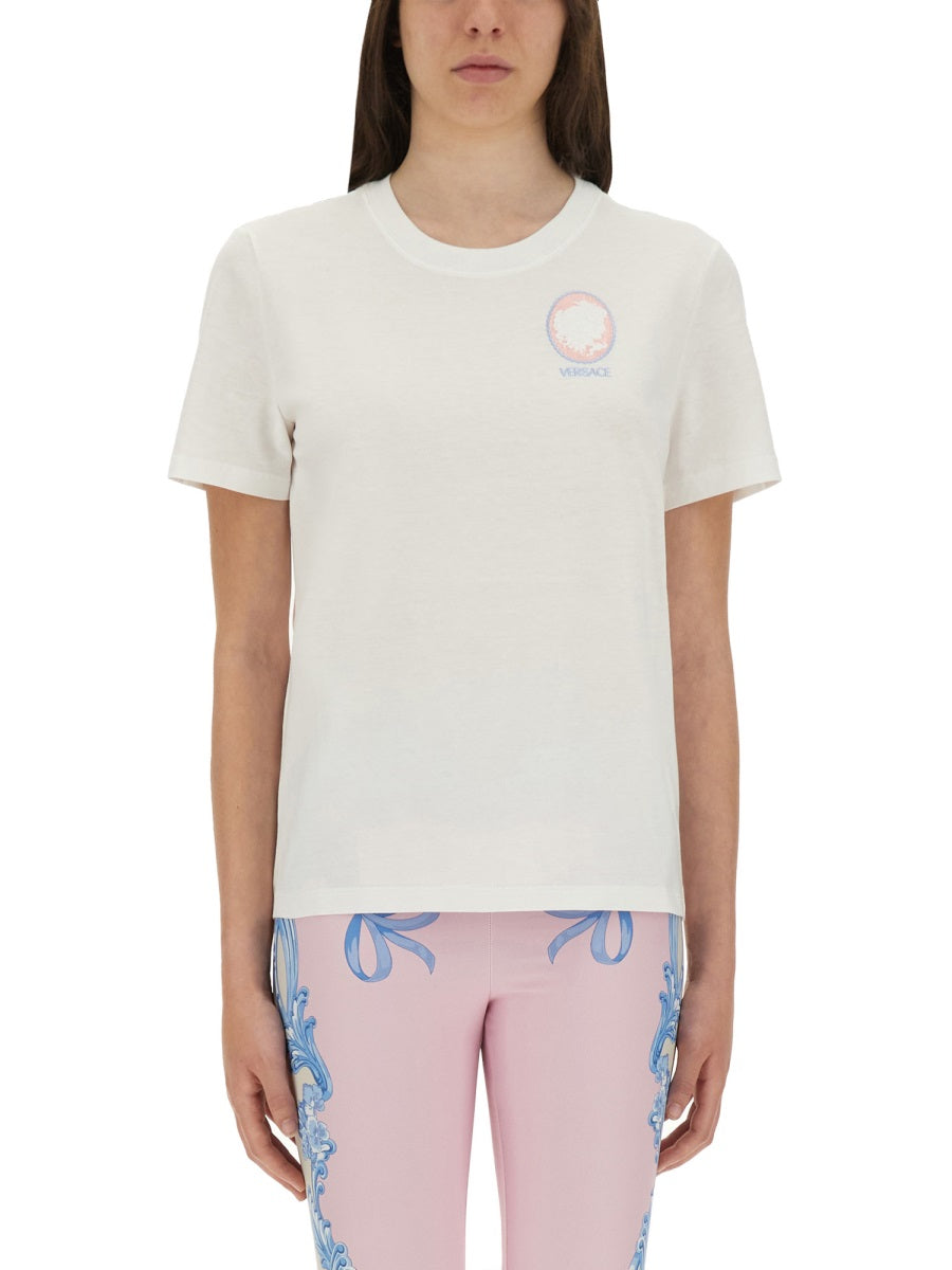 Versace Women Cameo Logo T-Shirt
