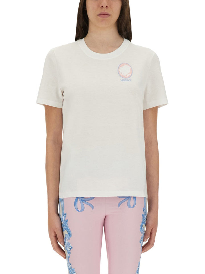 Versace Women Cameo Logo T-Shirt