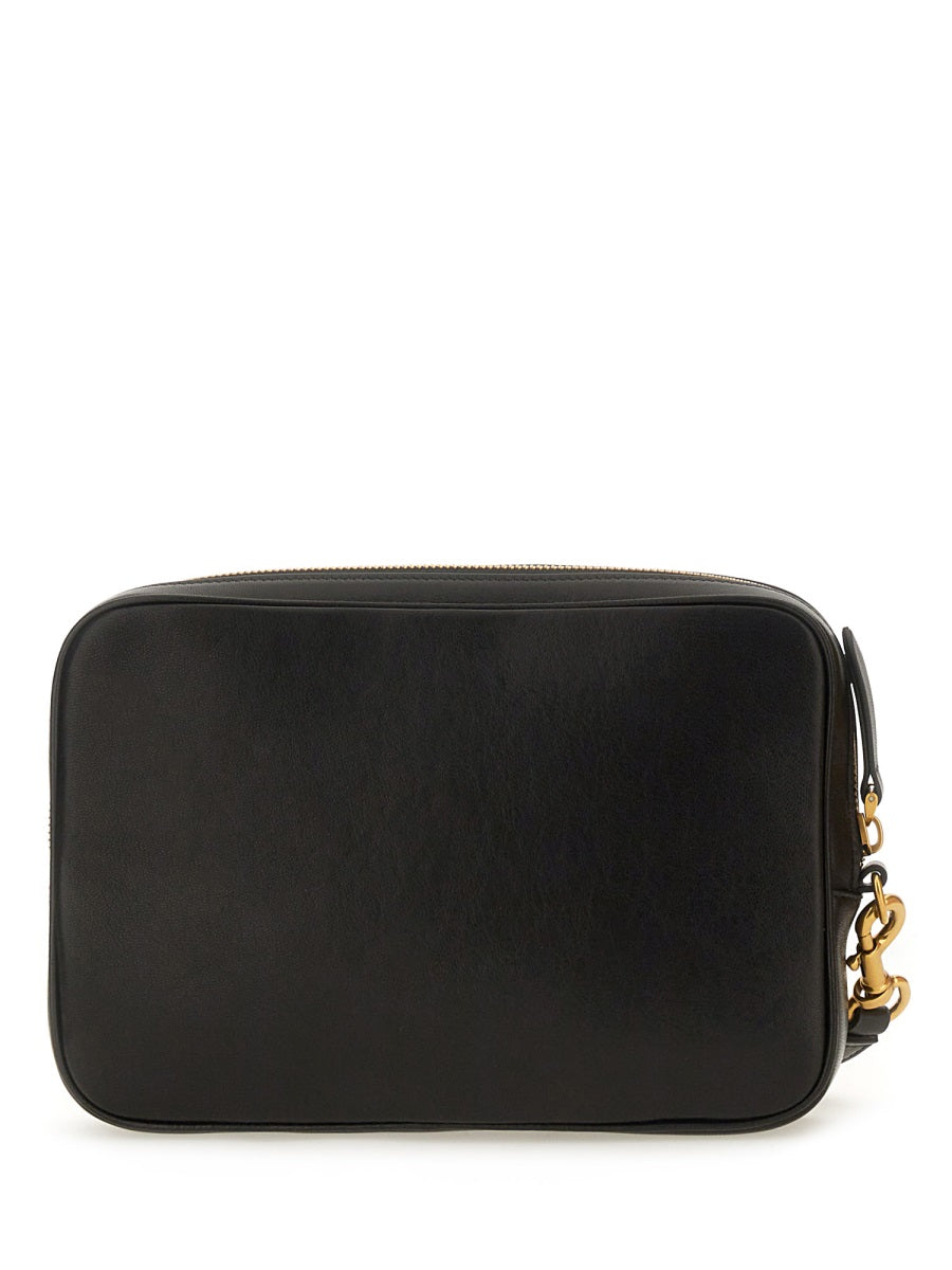 Valentino Garavani Men Viva Superstar Nappa Leather Pouch