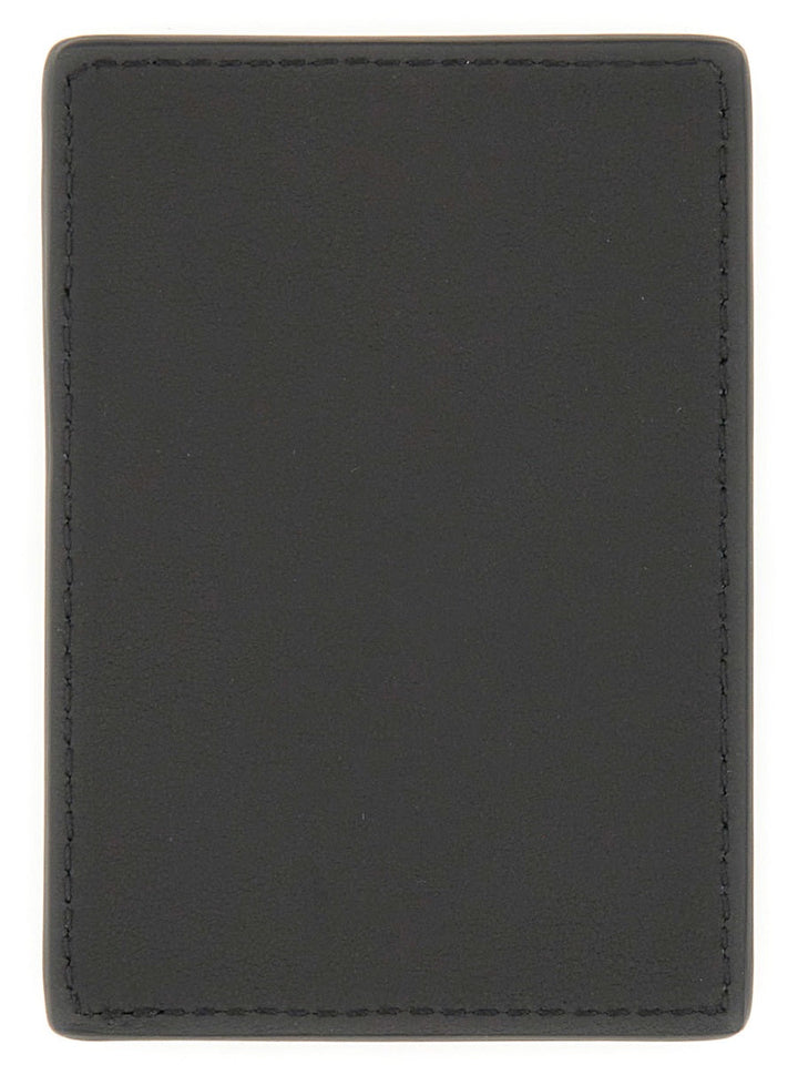 Alexander Mcqueen Men Magnetic Card Holder With Logo