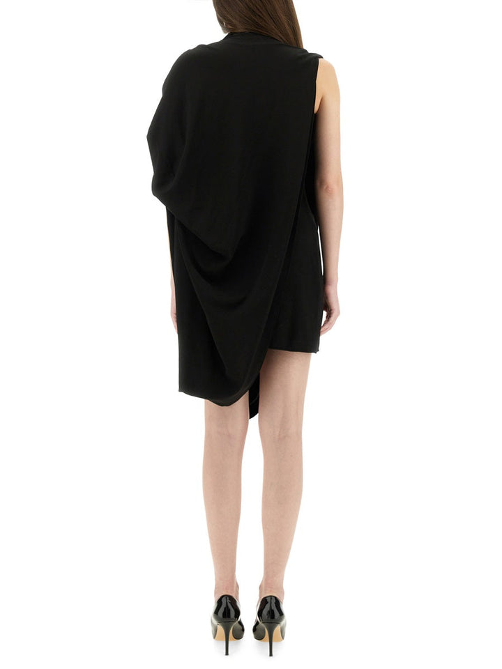 Jean Paul Gaultier Women Draped Dress With Piercings