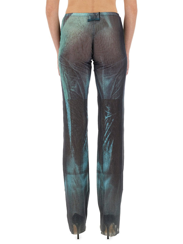 Jean Paul Gaultier Women "Water" Mesh Pants