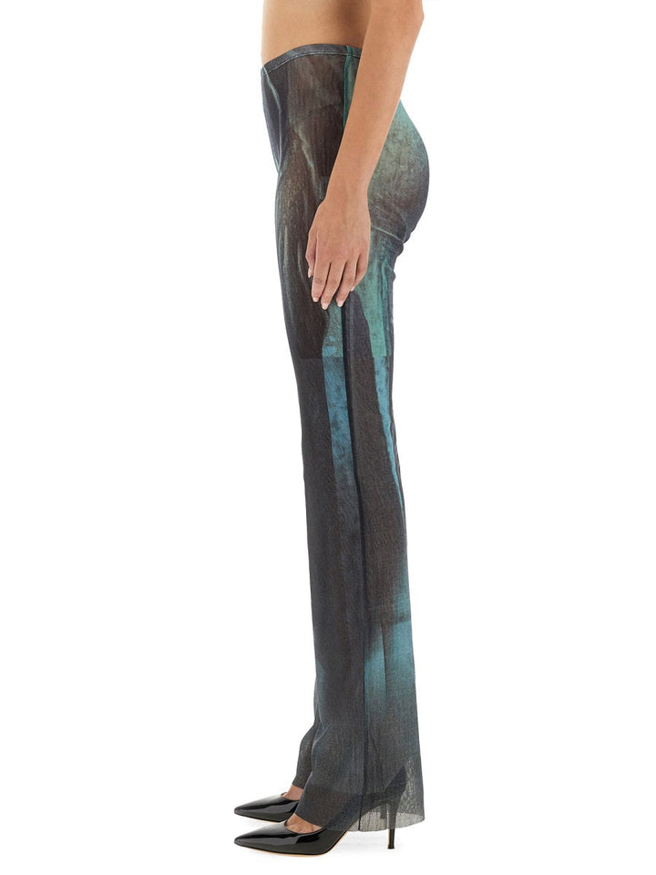 Jean Paul Gaultier Women "Water" Mesh Pants