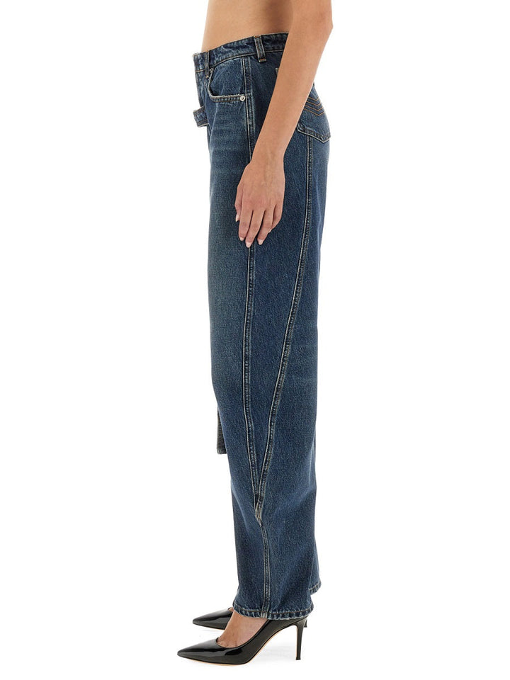 Jean Paul Gaultier Women Low-Rise Jeans