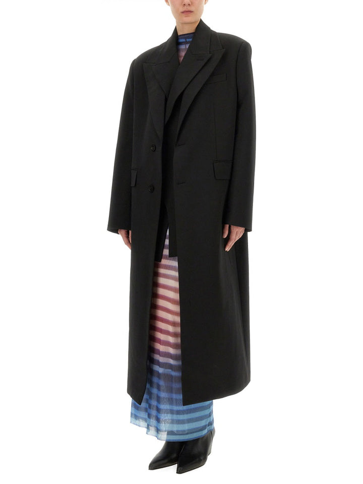 Jean Paul Gaultier Unisex Double Layer Coat